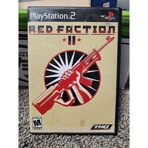 Red Faction II (Sony PlayStation 2, 2002) Tested  CIB